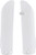 ACERBIS Fork Guards White - Part Number 2686006811