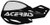 Acerbis Uniko Vented Handguards Black with Universal Mounting Kit