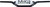 MIKA METALS Handlebar Pro Series OS 1 1/8 Inch Rc Bend – White (Part MK-11-RC-WHITE)