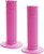 MIKA Metals Grips 50/50 Waffle Pink – High-Traction Motorcycle Handlebar Grips