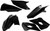 ACERBIS Plastic Kit Black - Part Number 2393430001 for Off-Road Motorcycles