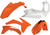 ACERBIS Plastic Kit Orange for Off-Road Vehicles - Part 2250393593