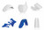 ACERBIS Plastic Kit Blue - Part 2081393914 for Motorcycle Customization
