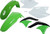 ACERBIS Plastic Kit Green Part Number 2041050215 for Off-Road Vehicles