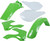ACERBIS Plastic Kit Green Part Number 2071000243 for Off-Road Vehicles