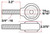 SPC Performance XAXIS Rod End Ball Joint - 15734 Photo - Unmounted