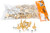 Woodys Gold Digger Carbide Studs 1.325 inch, 96 Pack - Durable Ice Track Support