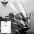 National Cycle N20309 VStream Touring Windscreen - Clear for Optimal Wind Protection and Comfort