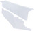ACERBIS 2726596811 Side Panels White for Motorcycle - Original Factory Shape and Color