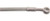 Galfer FK003D96R Rear Brake Line for 750 Paso - Durable Off-Road Performance