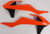 Acerbis Radiator Shrouds in Orange and Black - Part 2421085225