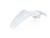 ACERBIS Rear Fender in White for Enhanced Motorcycle Protection - Part 2732050002