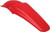Acerbis Rear Fender Red 2040650004 for Motorcycle, Durable Plastic Construction