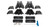 Rhino-Rack USA 2500 Leg Set (4 Pieces) RLKVA for Roof Rack Installation