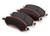 TeraFlex Suspension Jeep Wrangler Front Brake Pads 2007-Present for JK Models