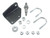 Teraflex Suspension TJ Steering Stabilizer Mounting Bracket Kit for 1997-2006 Jeep Wrangler