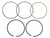 Namura NA-10012-4R Piston Rings for 102.97mm Pistons