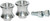 VORTEX Swingarm Spools 6mm Silver Yamaha SP601S for Enhanced Motorcycle Maintenance