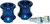 VORTEX Swingarm Spools 6mm Blu Yam - Part Number SP601B