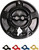 Vortex Gas Cap V3 Black with Silver Safety Lock Switch – Part Number GC210K