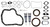 Mahle Conversion Gasket Set CS54580B for Automotive Engine Repairs