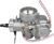 MIKUNI VM Round Slide Carburetor 32mm with Right Side Idle Screw - Model FVM32-193