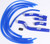 MOTO HOSE Silicone Hose Kit (Blue) - Part Number 24-27B