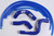 MOTO HOSE Silicone Hose Kit (Blue) - Part Number 24-325B