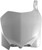 ACERBIS 2113620002 Front Number Plate White for Motorcycles and Vehicles