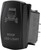 Flip Rhino Roof LED Lighting Switch Pro Series Backlit - Part Number SC1-AMB-L38