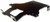 KFI 100540 Winch Mount for Front Bumper - 3/16" Grade 50 Steel, Black Powder Coated