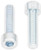 BOLT Smooth Socket Head Allen Bolts 8 x 1.25 x 30mm, Pack of 10
