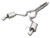 ARH Mustang 5.0L Coyote 2015-2017 Catback System - 2-1/2" x 2-1/2" / X-Pipe / Convertible - 160221