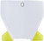 ACERBIS Front Number Plate White and Yellow – Model 2726576814