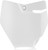 ACERBIS 2449400002 Front Number Plate in White