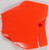 ACERBIS Front Number Plate Orange - Part Number 2421125226