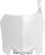 Acerbis 2314360002 Front Number Plate in White
