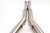B&B Exhaust Chevy C6 Corvette X-Pipe 2 1/2″ (Paddle Shift Transmission) #FCOR-0436