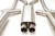 B&B Exhaust Chevy C4 Corvette ZR1 Cat Back Exhaust System (Oval Tips) #FCOR-0010