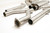 B&B Exhaust Chevy C4 Corvette ZR1 Cat Back Exhaust System (Oval Tips) #FCOR-0010