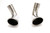 B&B Exhaust Porsche 996 Optional Elliptical Tips Upgrade, Pair (Oval Tips) #FPOR-2005