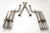 B&B Exhaust Nissan 300ZX Twin Turbo Cat Back Exhaust System 2-1/2″ (Oval Tips) #FPIM-0035*