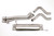 B&B Exhaust Dodge Ram SRT-10 Cat Back Exhaust System (Round Tips) #FTRU-0438