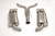 B&B Exhaust Chevy C4 Corvette L98 Cat Back Exhaust System 2 1/2″ Pipe, 2-Bolt Flange (Oval Tips) #FCOR-0071