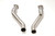 B&B Exhaust Cadillac CTS-V Front Pipes with High-Flow Cats #FDOM-0313