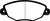 EBC 01-04 Jaguar X-Type 2.5 Greenstuff Front Brake Pads - DP21322