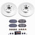 Power Stop 12-18 Toyota Yaris Front Z23 Coated Brake Kit - CPK6104-23 Photo - Primary