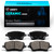 R1 14-23 Ford Transit Courier Front Ceramic Brake Pads - 2310-1730-00 Photo - Primary