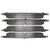 R1 21-26 Kia K5 Front Ceramic Brake Pads - 2310-2398-00 Photo - out of package