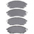 R1 02-20 Renault Koleos Front Semi Met Brake Pads - 2311-0888-00 Photo - out of package